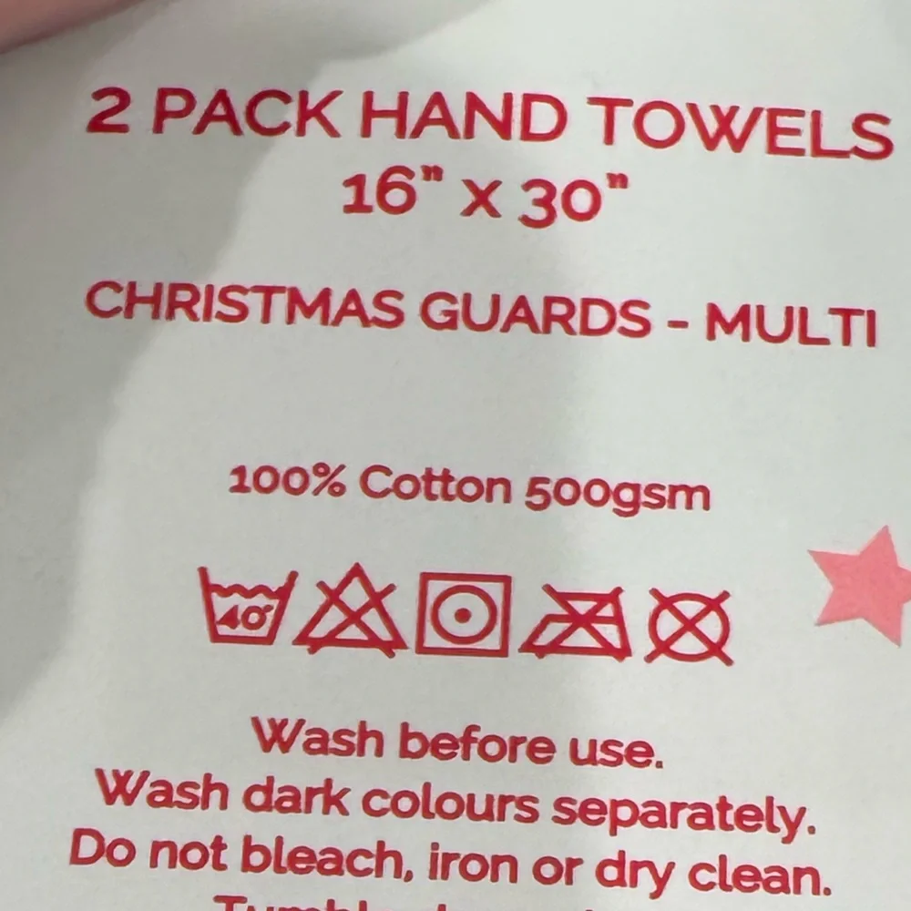 Cath KIDSTON set of 2 100% cotton super soft plush towels for ur kitchen or bath